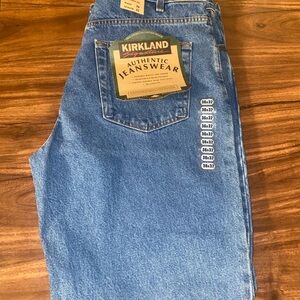 Kirkland Signature Blue Relaxed Fit Jeans